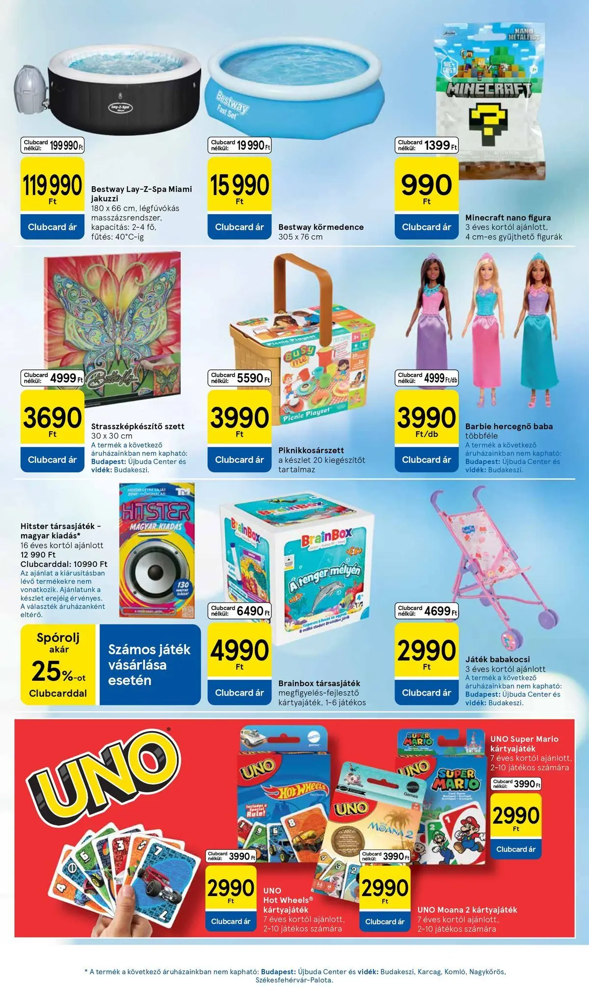 Tesco - Tesco újság érvényessége 2026.06.24-ig - 2026.06.17.-tól - online | Oldal: 15 | Termékek: Játék, Babakocsi, Társasjáték, Játék babakocsi
