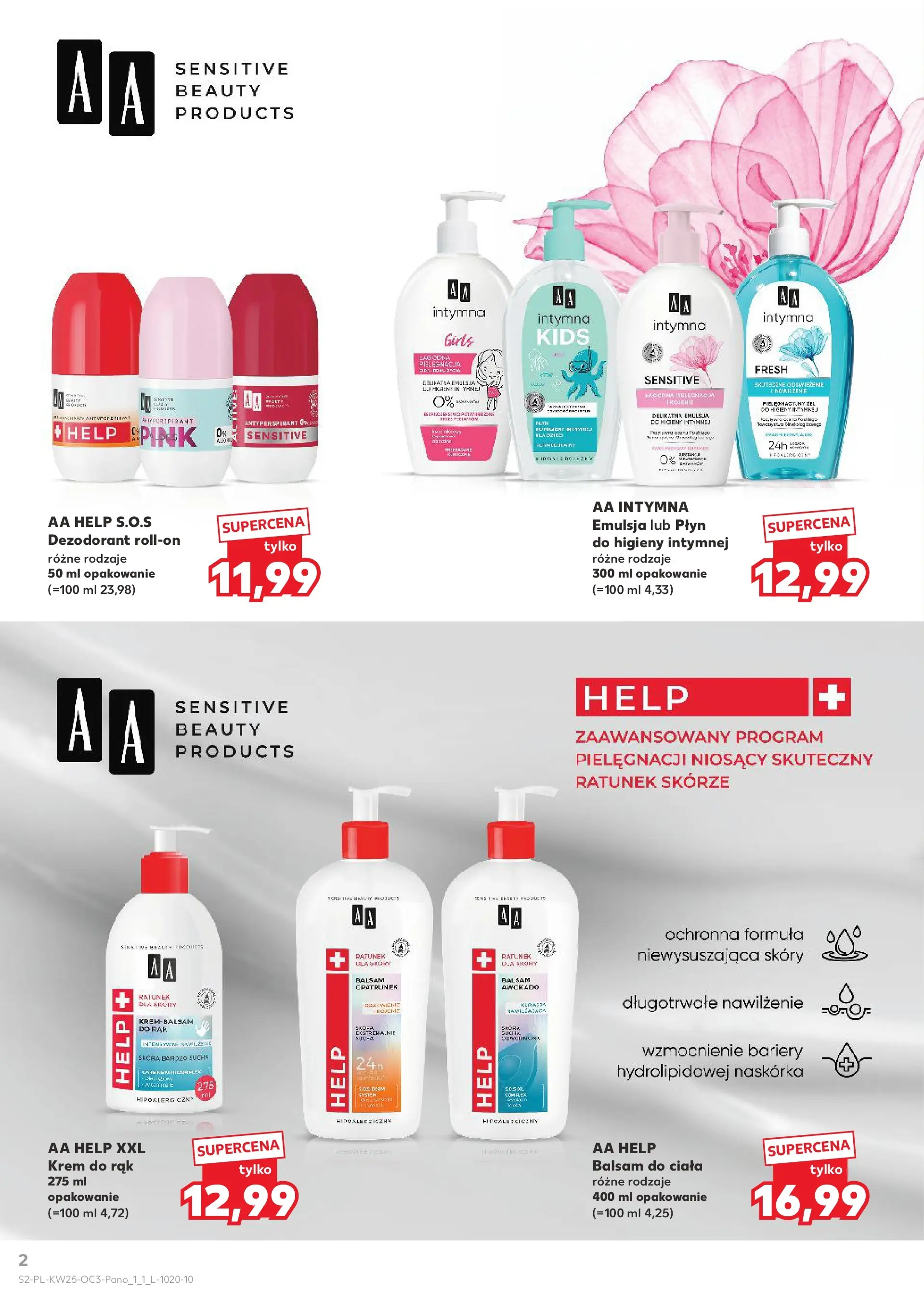 Kaufland gazetka - Kosmetyki od 18.06.2026 - od jutra PDF | Strona: 2 | Produkty: Krem do rąk, Krem, Dezodorant, Awokado
