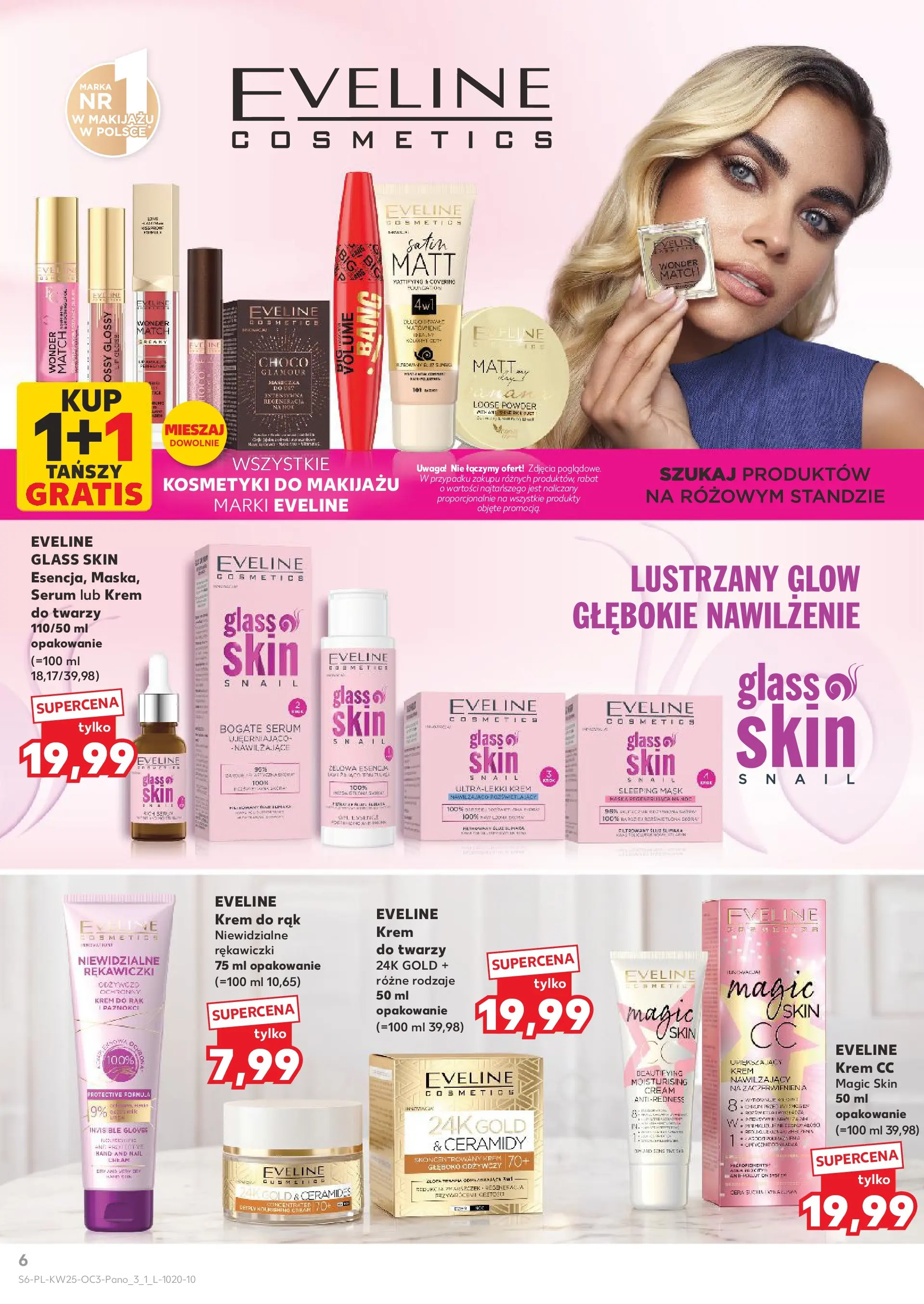 Kaufland gazetka - Kosmetyki od 18.06.2026 - od jutra PDF | Strona: 6 | Produkty: Rękawiczki, Kosmetyki, Krem CC, Krem
