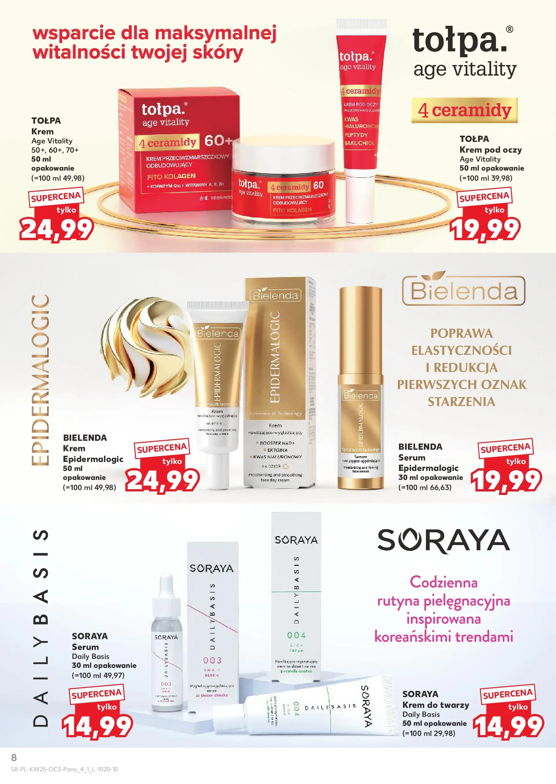 Kaufland gazetka - Kosmetyki od 18.06.2026 - od jutra PDF | Strona: 8 | Produkty: Krem, Krem do twarzy