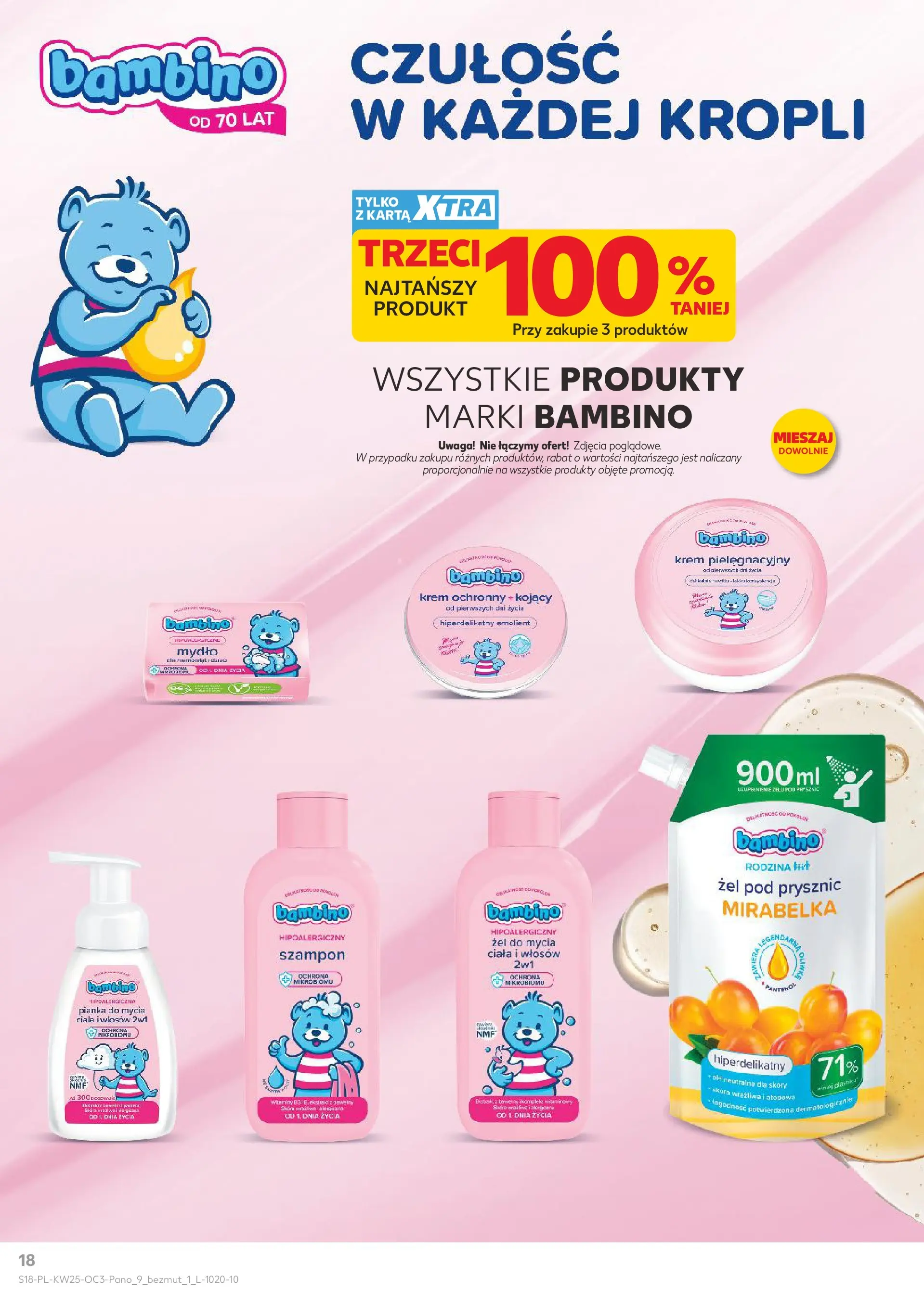 Kaufland gazetka - Kosmetyki od 18.06.2026 - od jutra PDF | Strona: 18 | Produkty: Prysznic, Szampon, Mydło, Krem