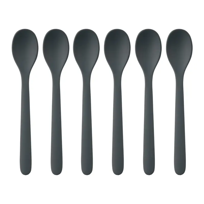 Eierl&ouml;ffel Kiki Grau, 6er Set