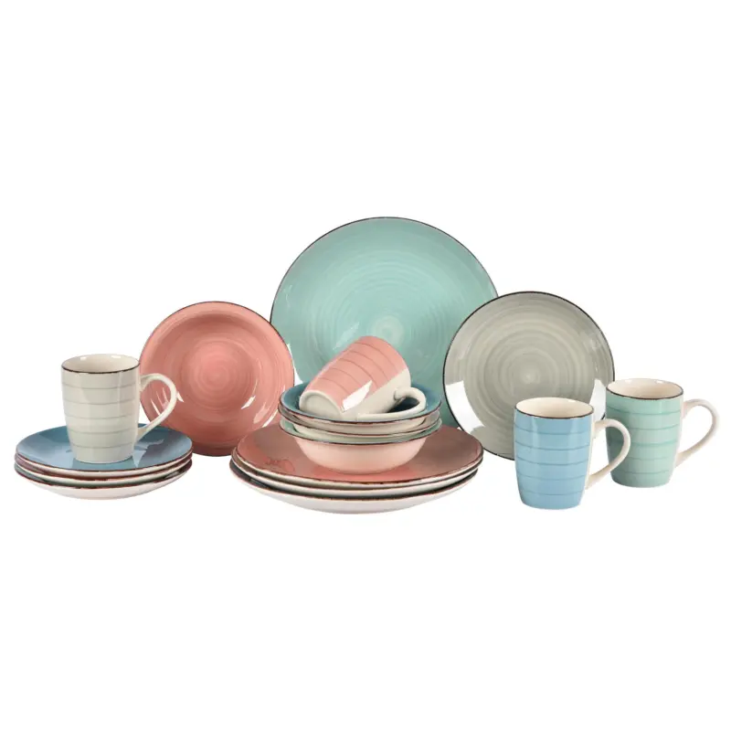 Kombiservice Verona Multicolor 16-teilig