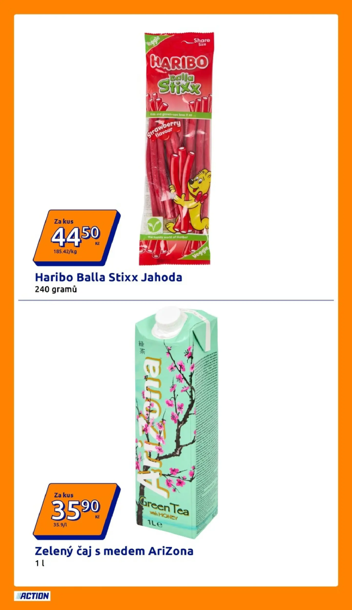 Action leták od 17.06.2026 - Akční leták online | Strana: 23 | Produkty: Veggie, Haribo, Čaj, Zelený čaj