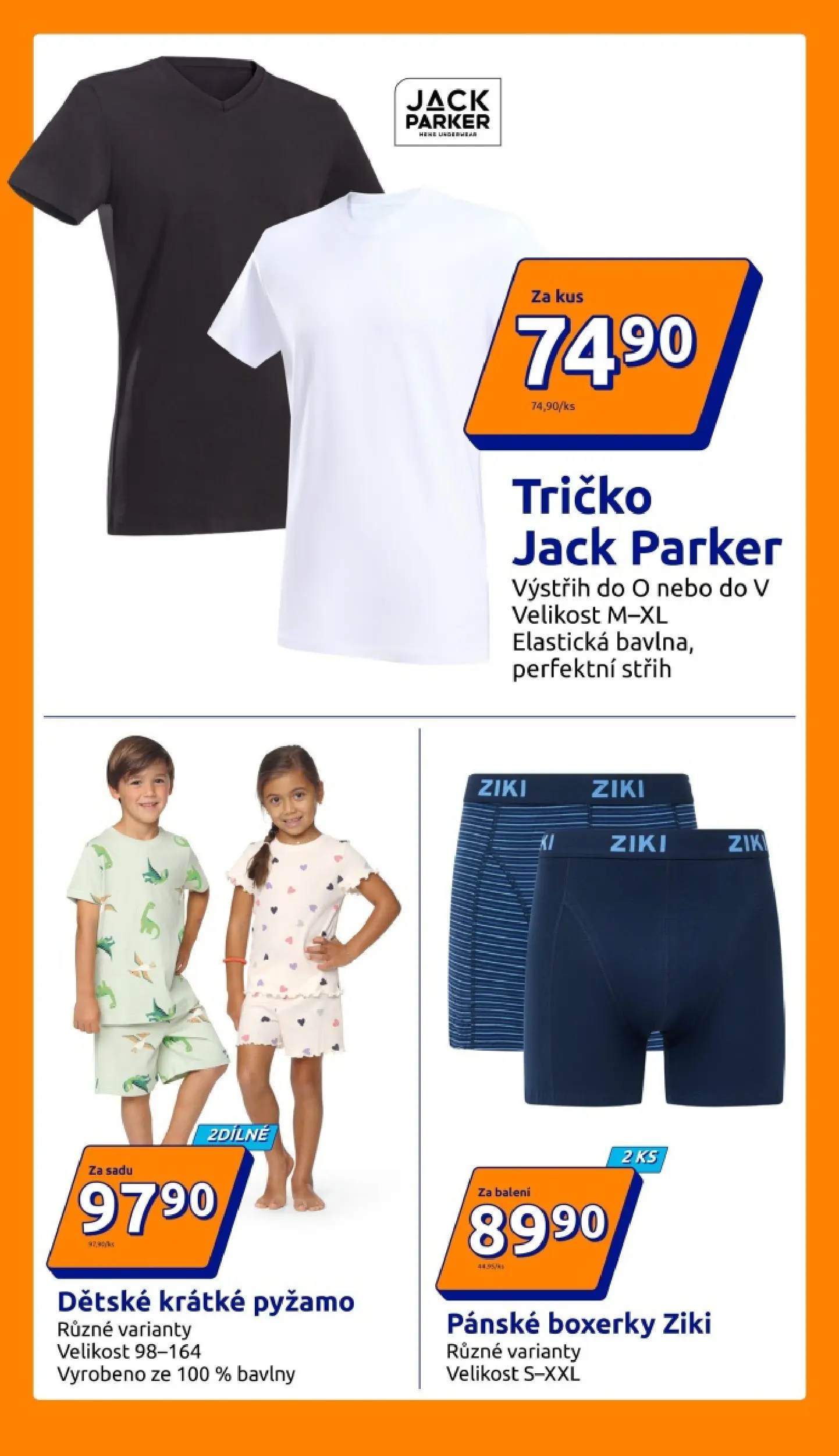 Action leták od 17.06.2026 - Akční leták online | Strana: 30 | Produkty: Tričko, Pyžamo, Boxerky