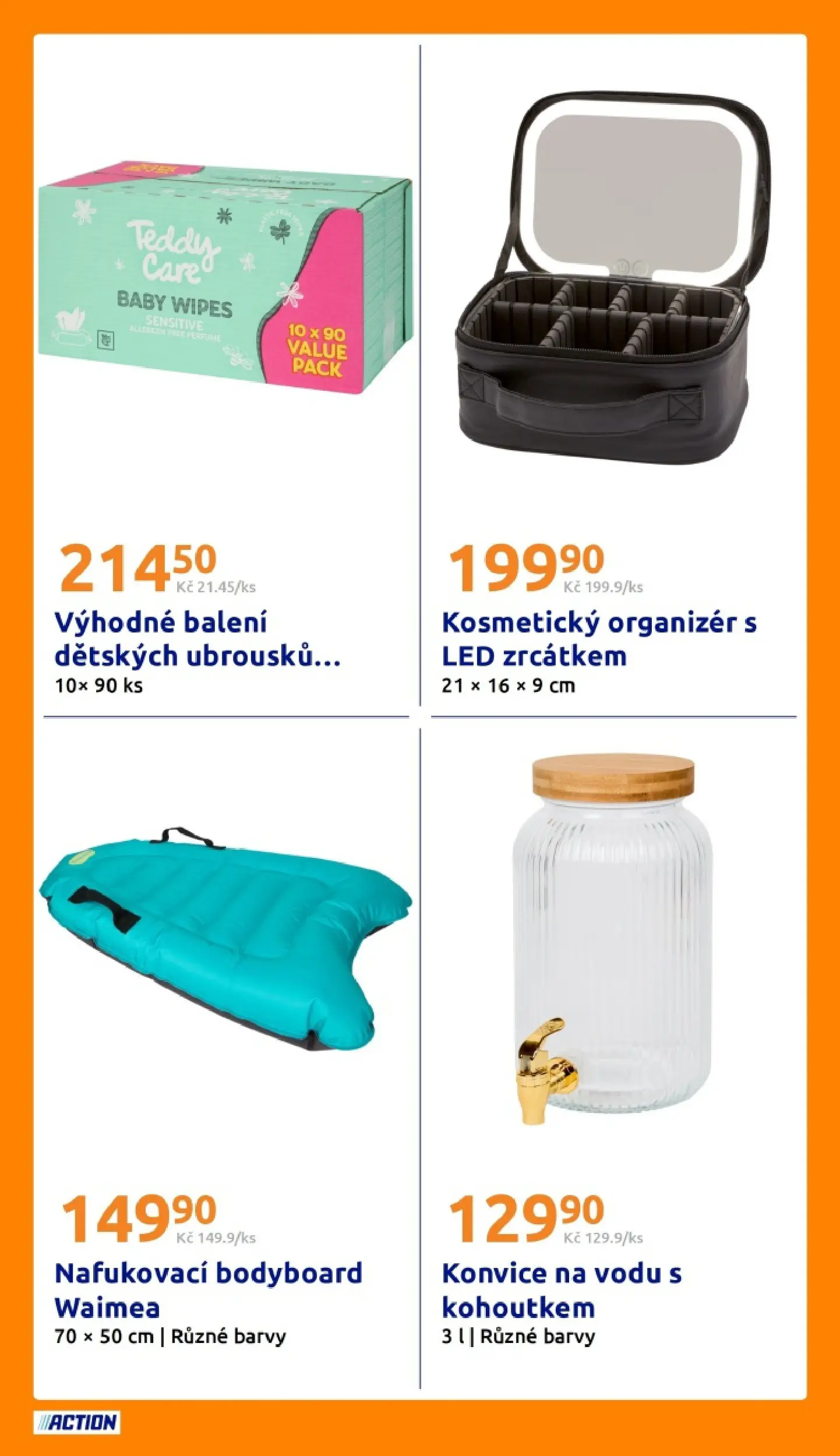 Action leták od 17.06.2026 - Akční leták online | Strana: 32 | Produkty: Organizér, Konvice, Barvy, LED