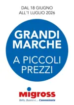 Migross Superstore Grandi marche - al 01.07.2026