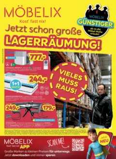 Möbelix Lagerräumung ab 15.06.2026 gültig