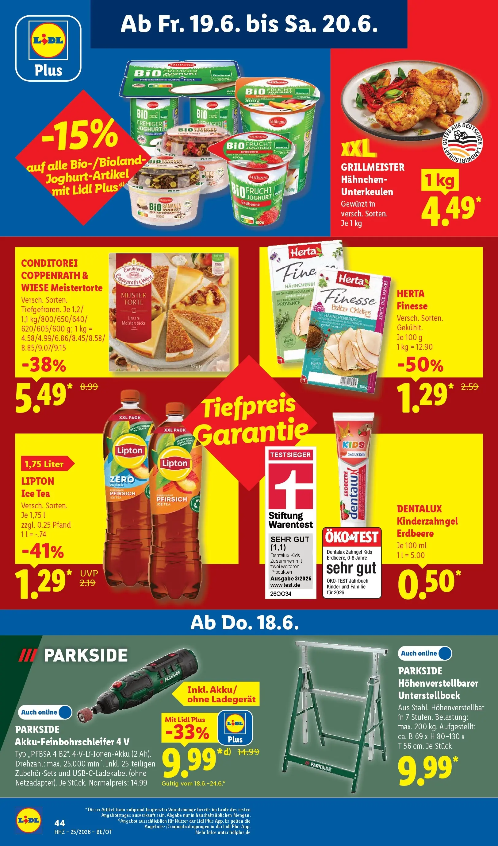 Lidl Prospekt Mahlow (ab 15.06.2026) zum Blättern » Angebote | Seite: 68 | Produkte: Mühle, Joghurt, Bier, Croissant