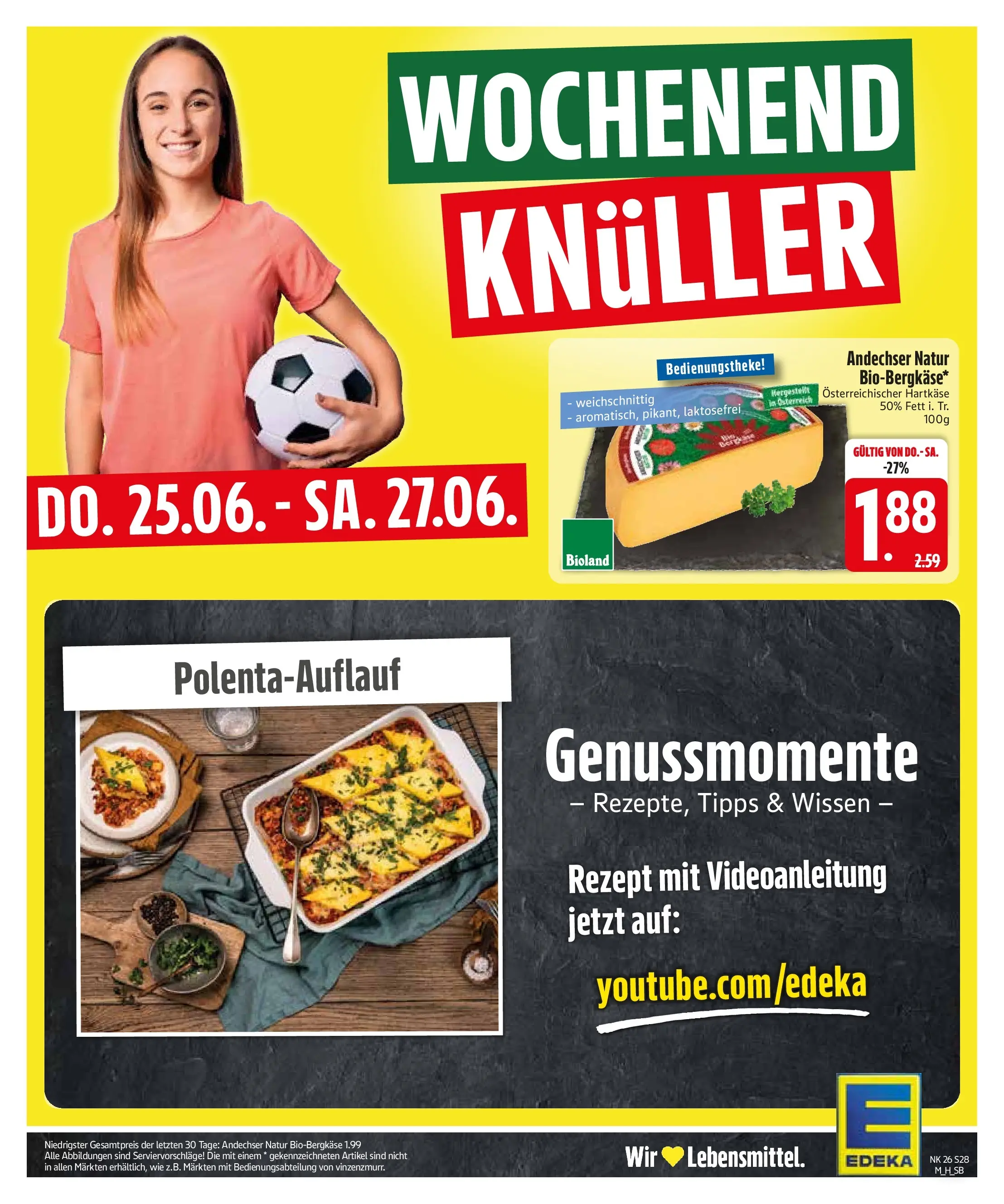 Edeka prospekt Murnau (ab 21.06.2026) » Angebote Online | Seite: 32