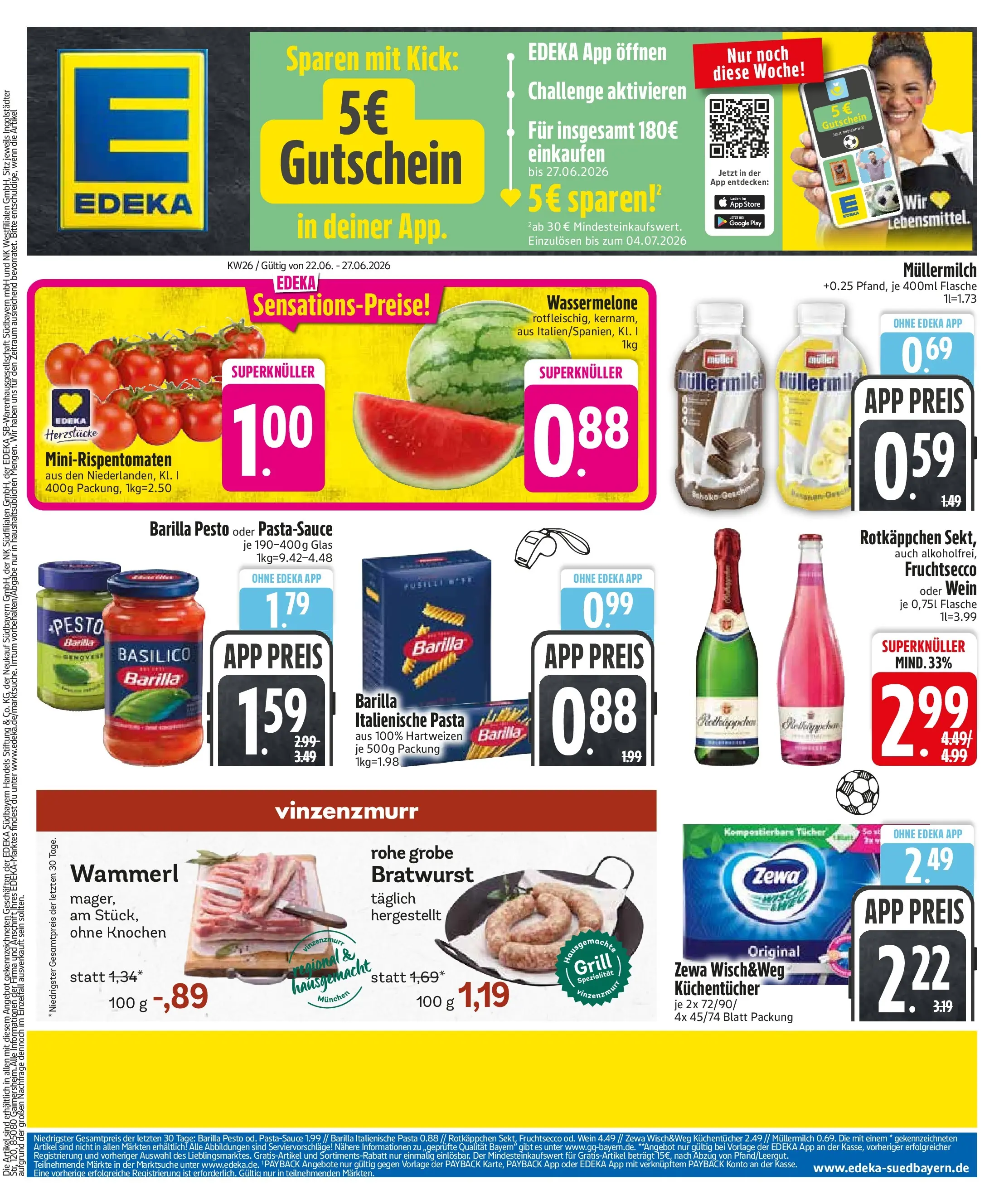 Edeka prospekt Murnau (ab 21.06.2026) » Angebote Online | Seite: 3
