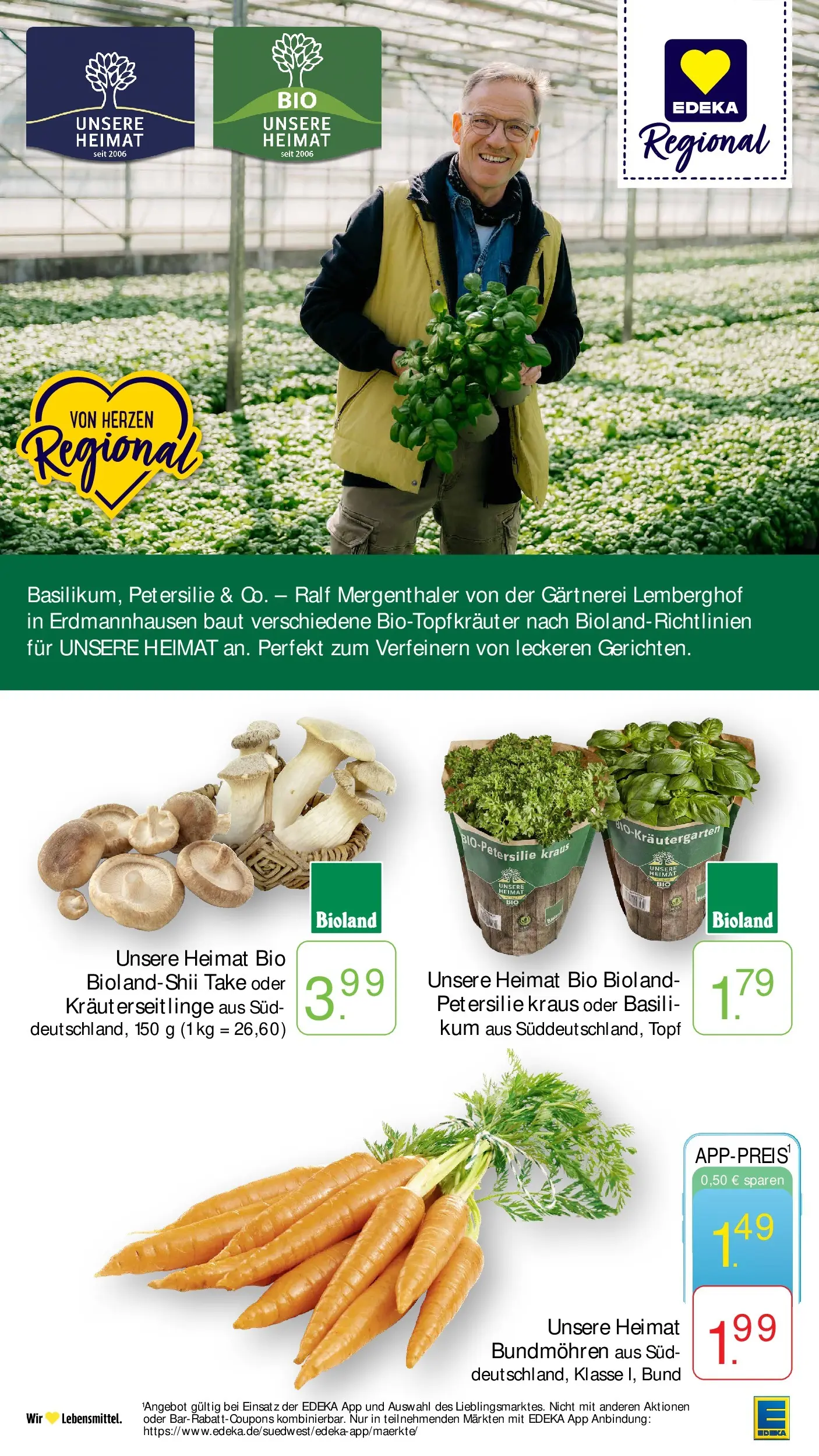 Edeka Prospekt Bad Dürrheim (ab 15.06.2026) » Angebote Online | Seite: 4 | Produkte: Petersilie