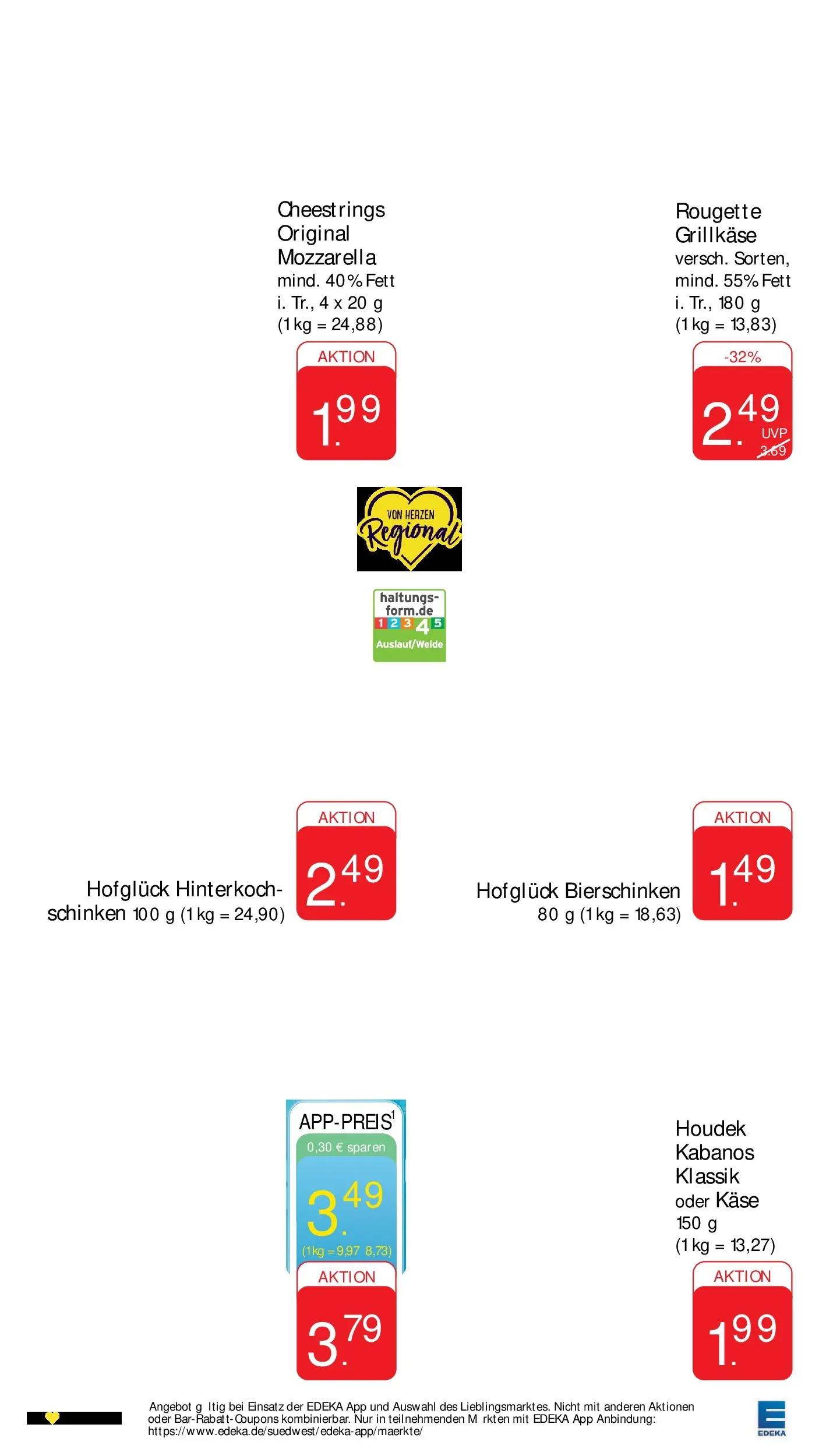 Edeka Prospekt Bad Dürrheim (ab 15.06.2026) » Angebote Online | Seite: 17 | Produkte: Grill, Käse, Salami, Schinken