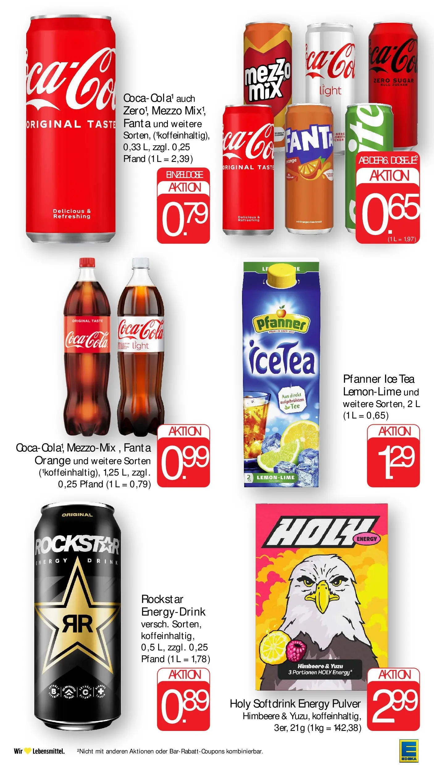 Edeka Prospekt Bad Dürrheim (ab 15.06.2026) » Angebote Online | Seite: 35 | Produkte: Rockstar energy, Rockstar, Zucker, Himbeere