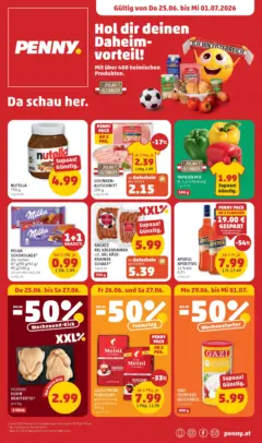Penny Markt Die ganze Woche sparen. ab 25.06.2026 gültig