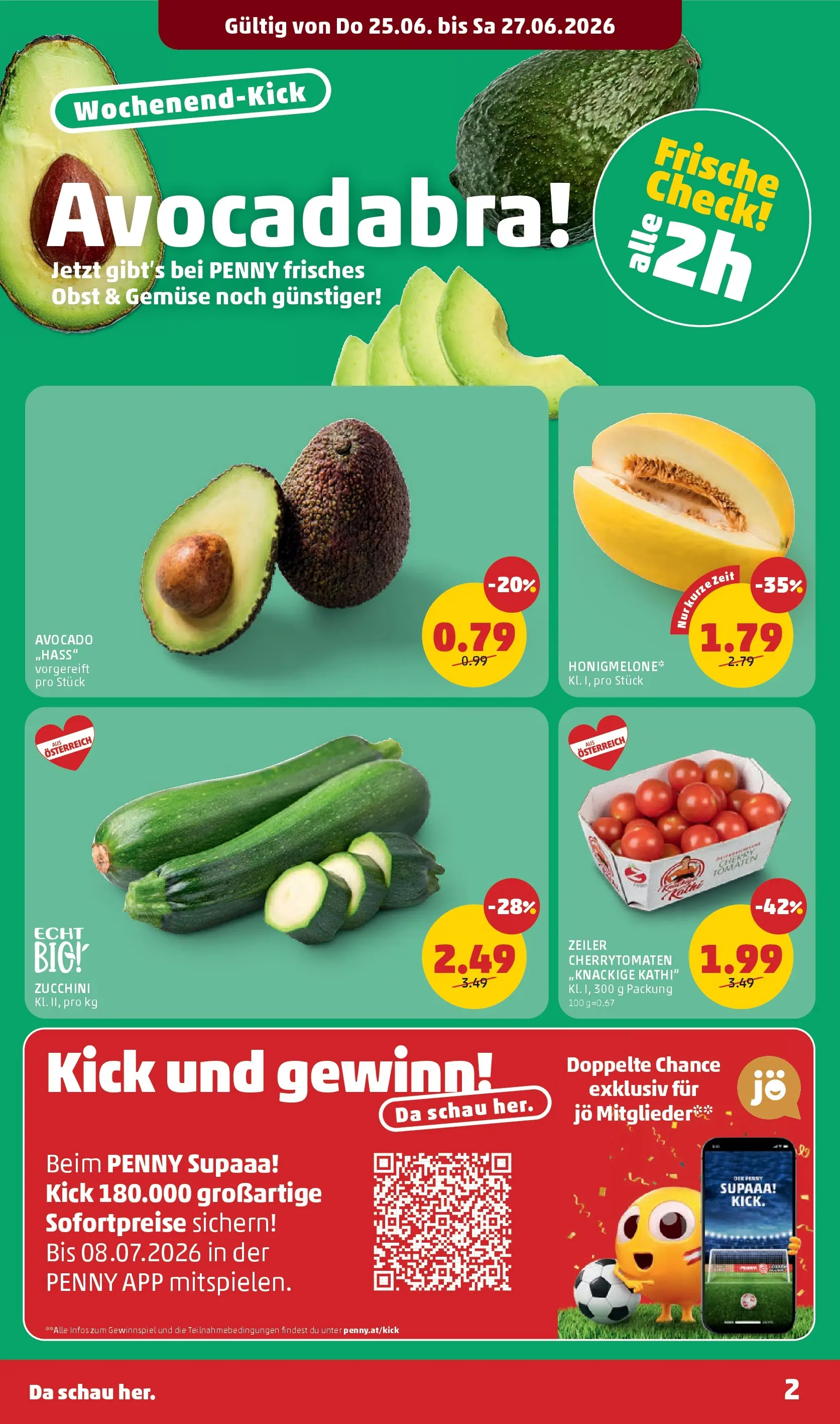 Penny Markt - PENNY: Die ganze Woche sparen. ab (24.06.2026) - Angebote, Prospekt | Seite: 2