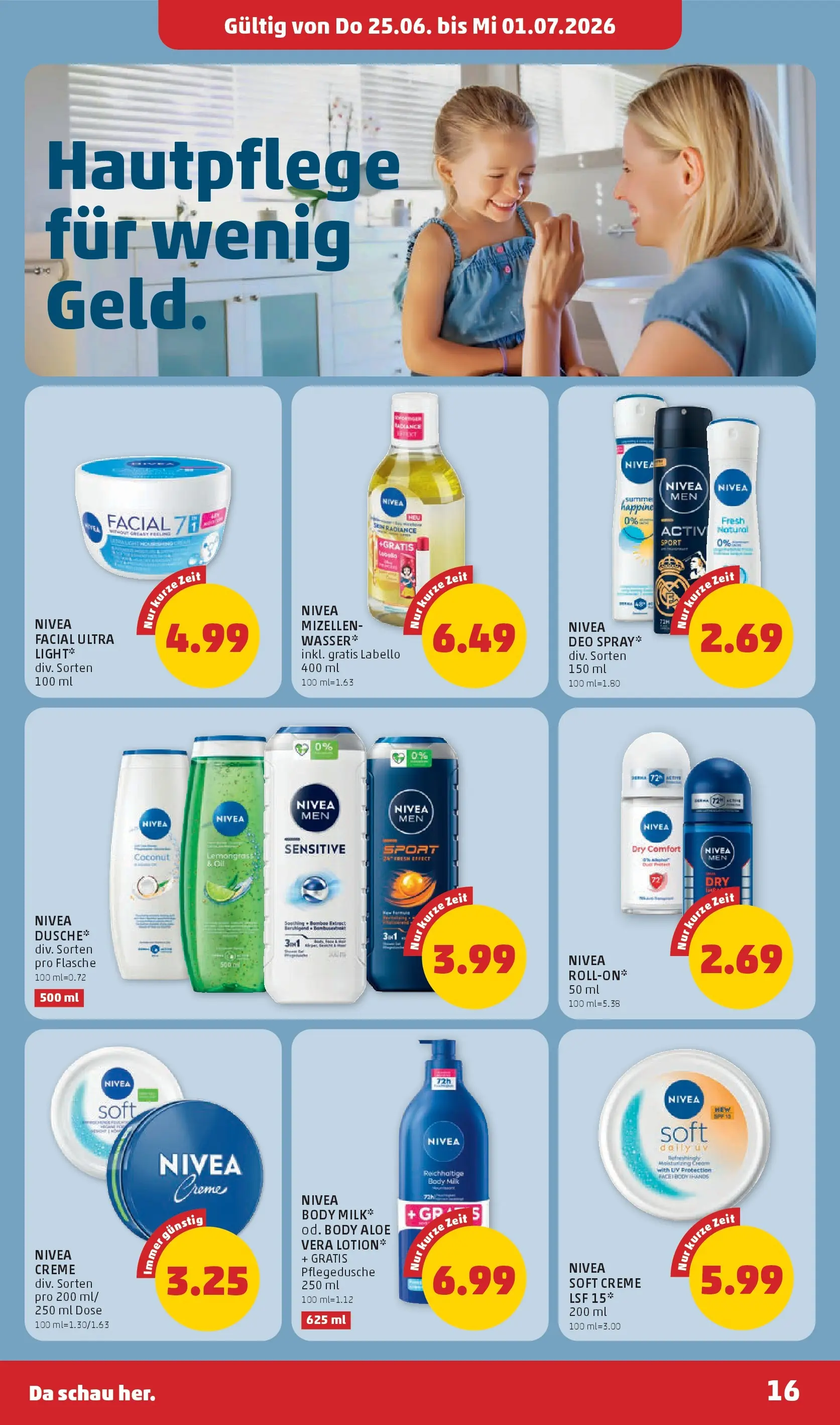 Penny Markt - PENNY: Die ganze Woche sparen. ab (24.06.2026) - Angebote, Prospekt | Seite: 16