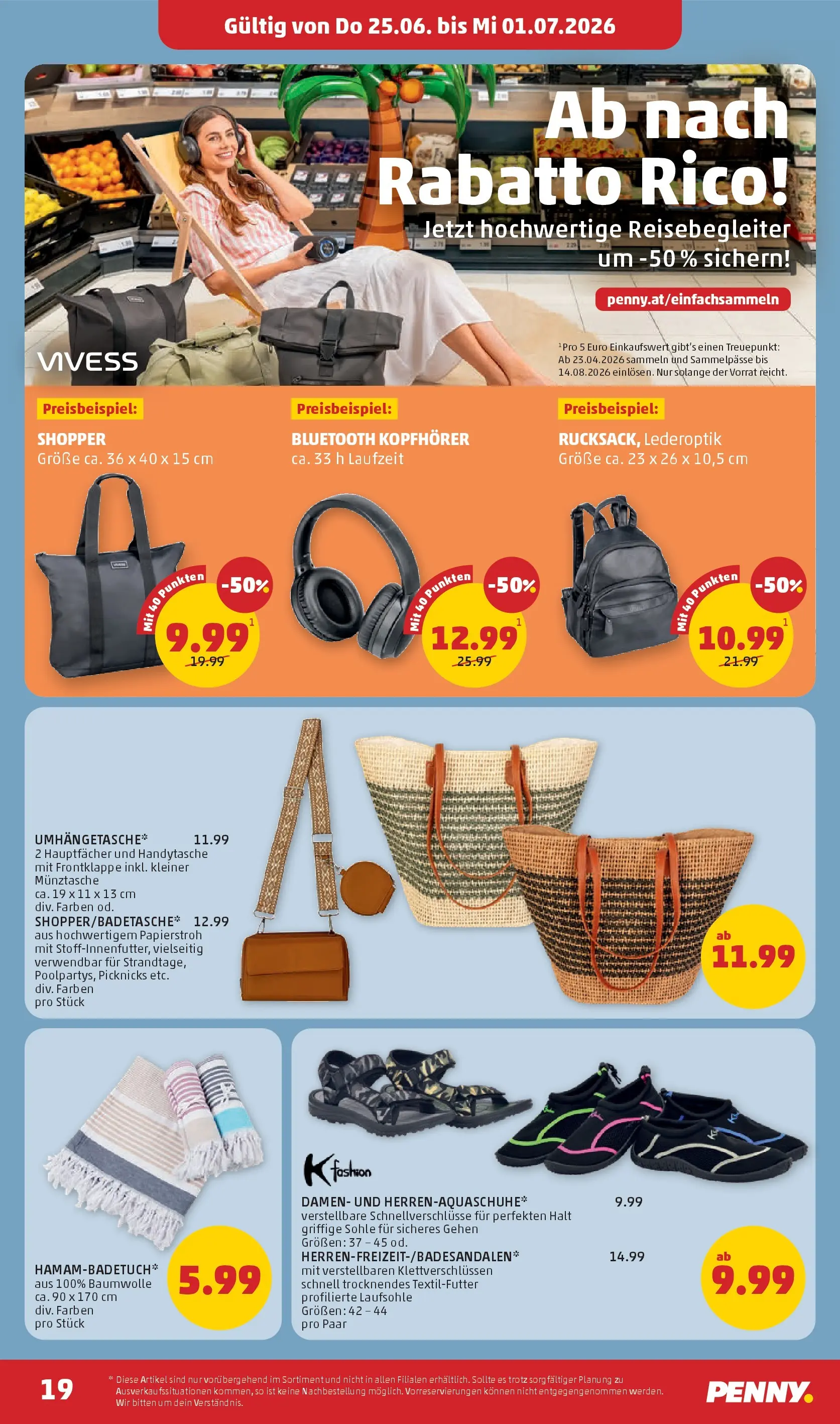 Penny Markt - PENNY: Die ganze Woche sparen. ab (24.06.2026) - Angebote, Prospekt | Seite: 19