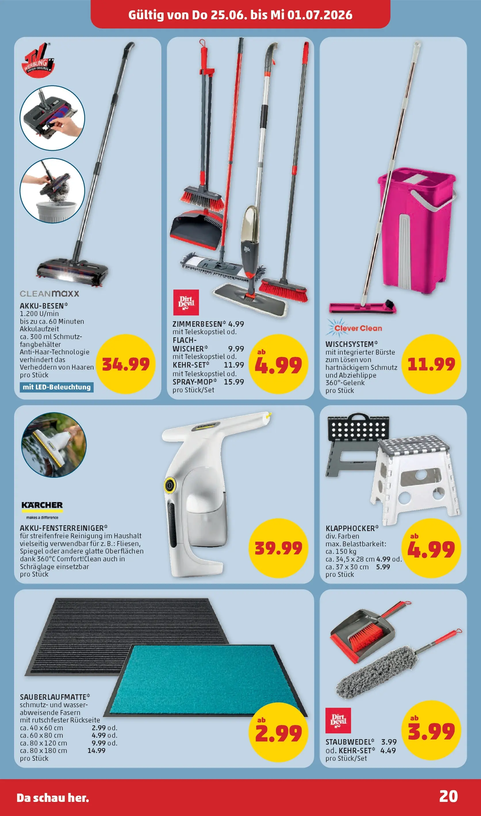 Penny Markt - PENNY: Die ganze Woche sparen. ab (24.06.2026) - Angebote, Prospekt | Seite: 20