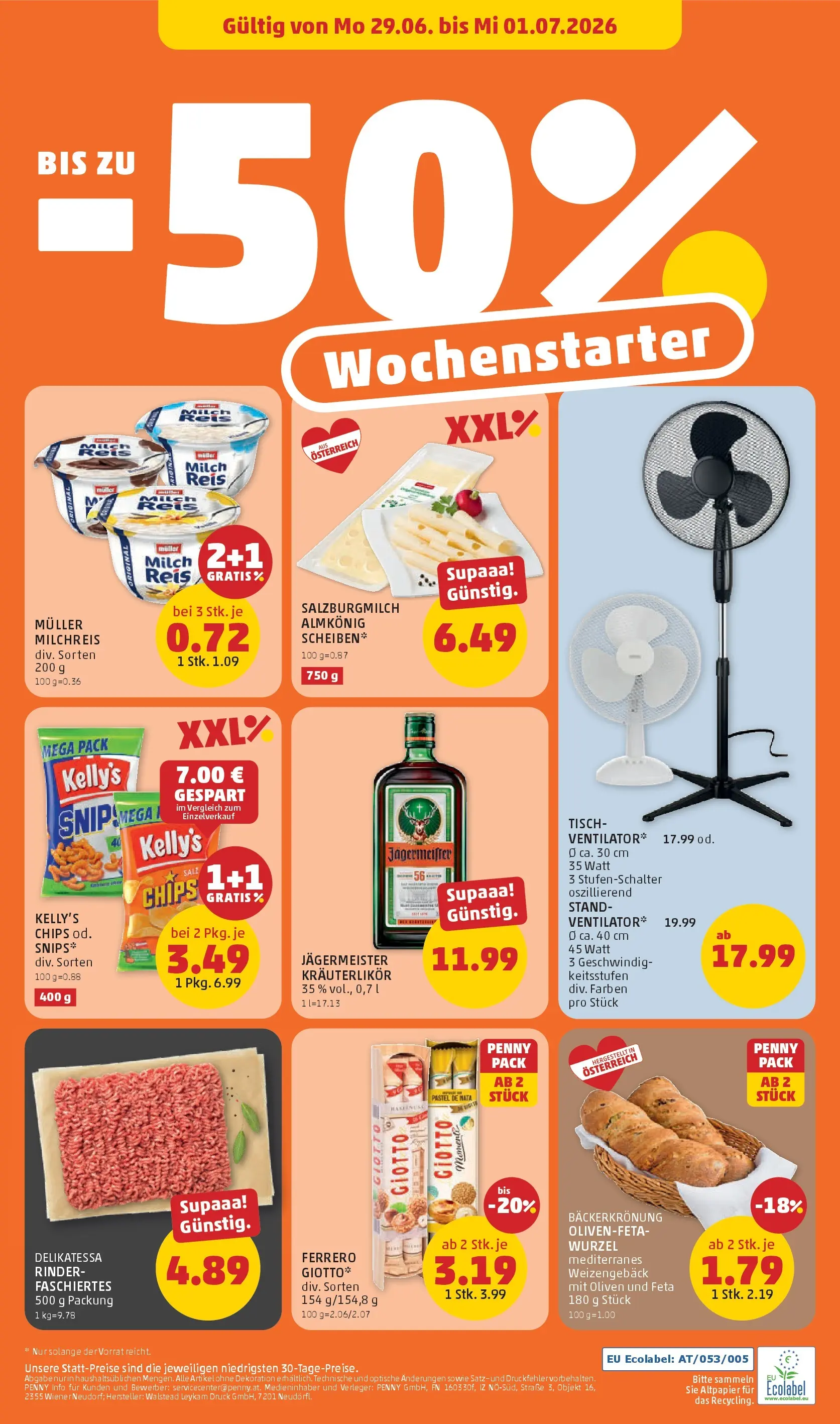 Penny Markt - PENNY: Die ganze Woche sparen. ab (24.06.2026) - Angebote, Prospekt | Seite: 24