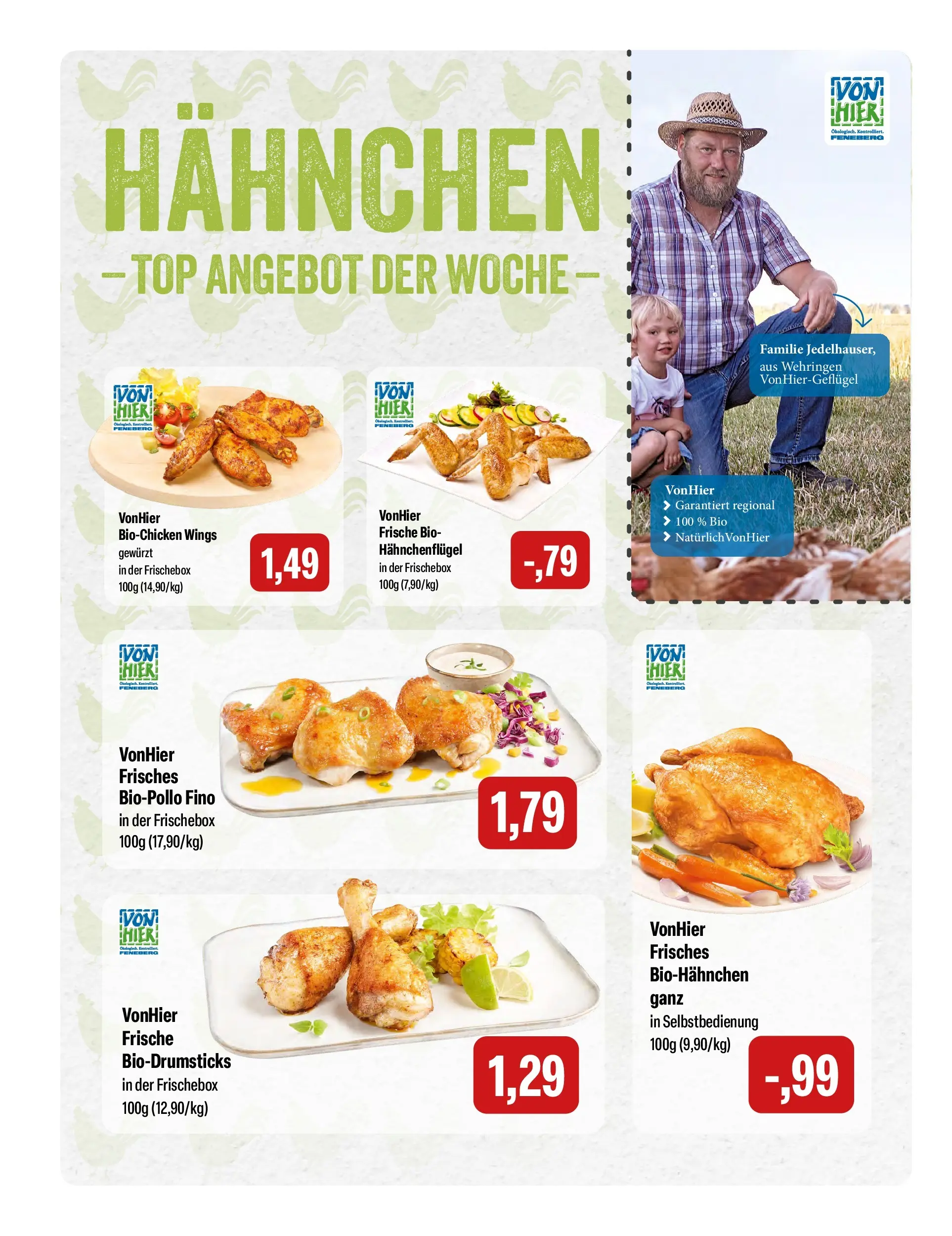 Feneberg Aktuelle Angebote (ab 24.06.2026) zum Blättern | Seite: 4 | Produkte: Top, Hahnchen