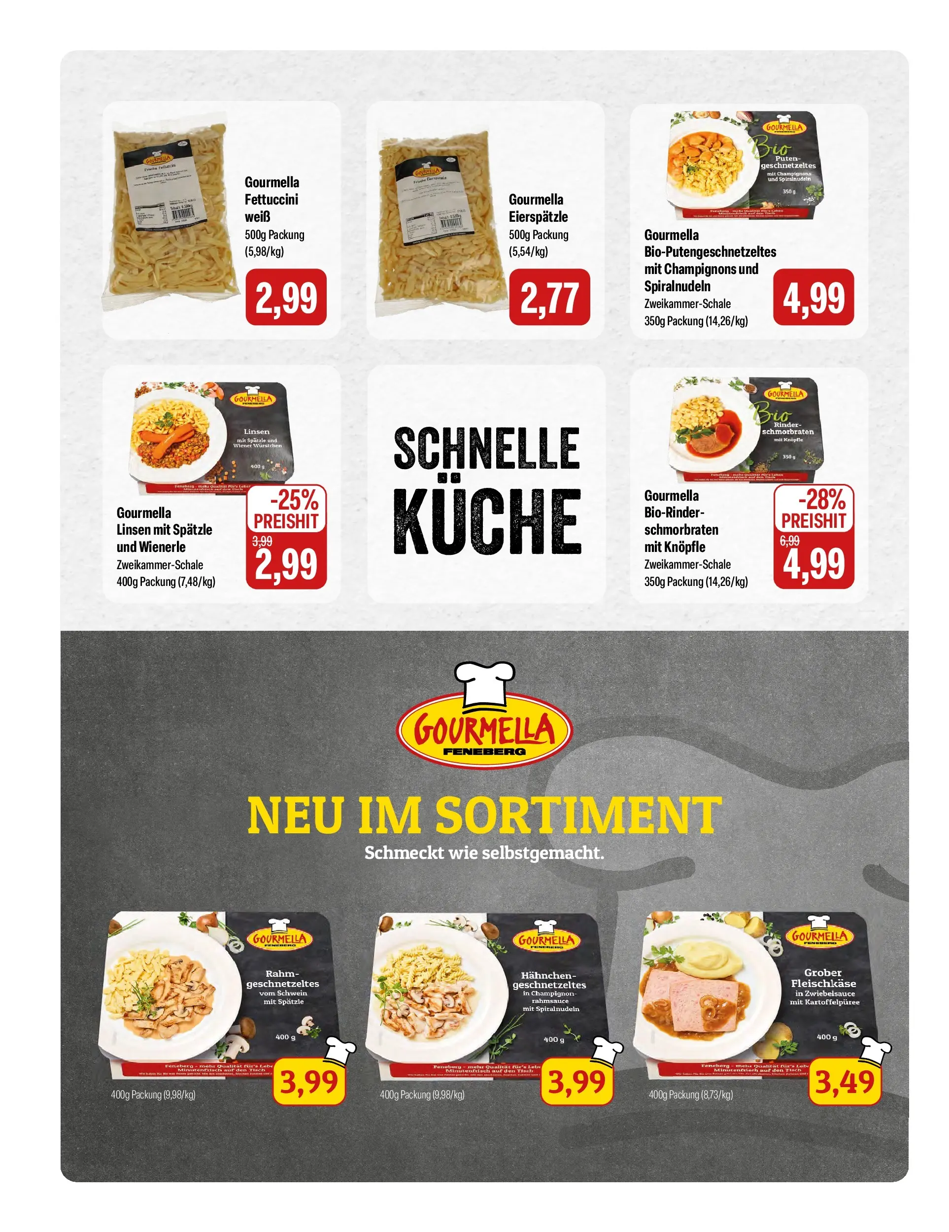 Feneberg Aktuelle Angebote (ab 24.06.2026) zum Blättern | Seite: 12 | Produkte: Hahnchen, Tisch, Küche, Champignons