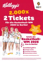 KELLOGG KELLOGG: Gewinn Tickets zur Frauen-Basketball-WM! - bis 28.06.2026