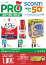PRO7 Supermercati Sconti fino al 50% - al 26.06.2026
