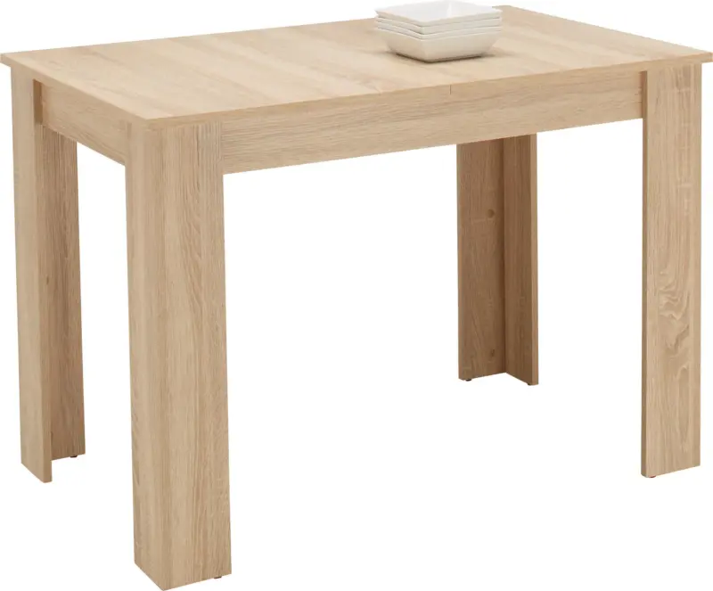 Ausziehtisch Bianca in Eiche ca. 110-164x70x76 cm