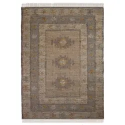 Vintage-Teppich 200/290 cm Naturfarben
