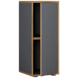 Aktenschrank Salia Anthrazit, Honigeiche B: 30 cm