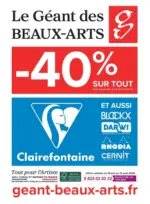 Le G&eacute;ant des Beaux-Arts Nos meilleures offres pour vous - au 12.08.2026