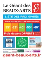 Le G&eacute;ant des Beaux-Arts Catalogue Le G&eacute;ant des Beaux-Arts - au 12.08.2026