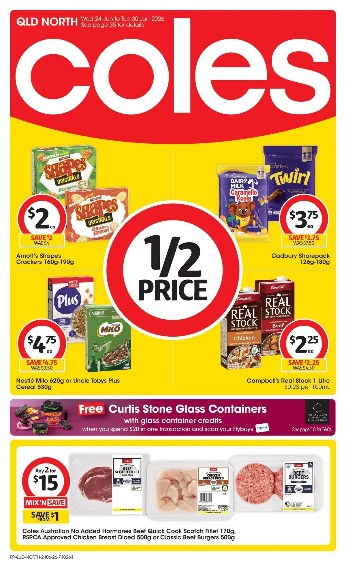 ﻿Coles catalogue valid from 24/06/2026 > Online Australia | Page: 1