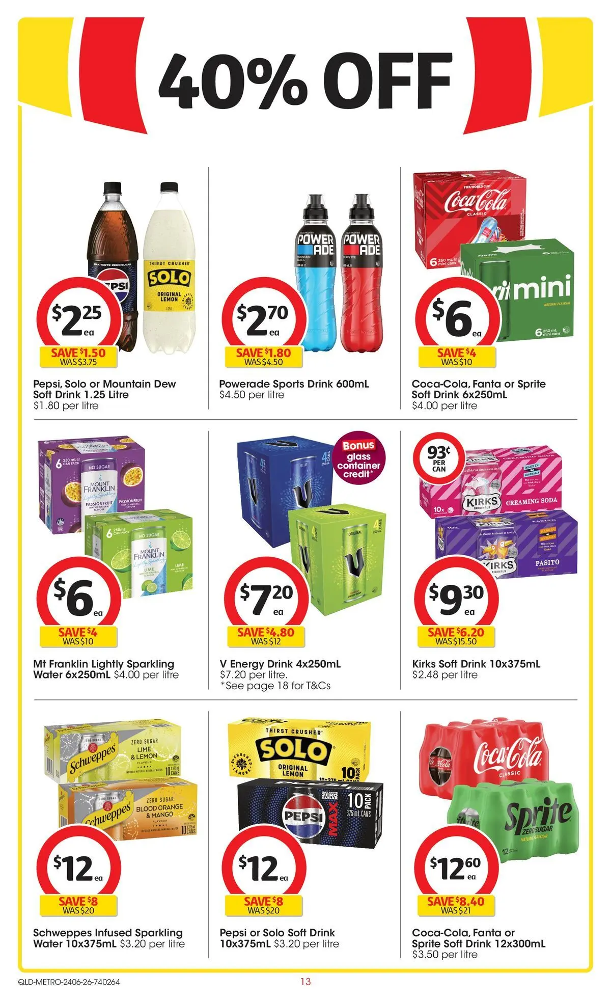 ﻿Coles catalogue valid from 24/06/2026 > Online Australia | Page: 13