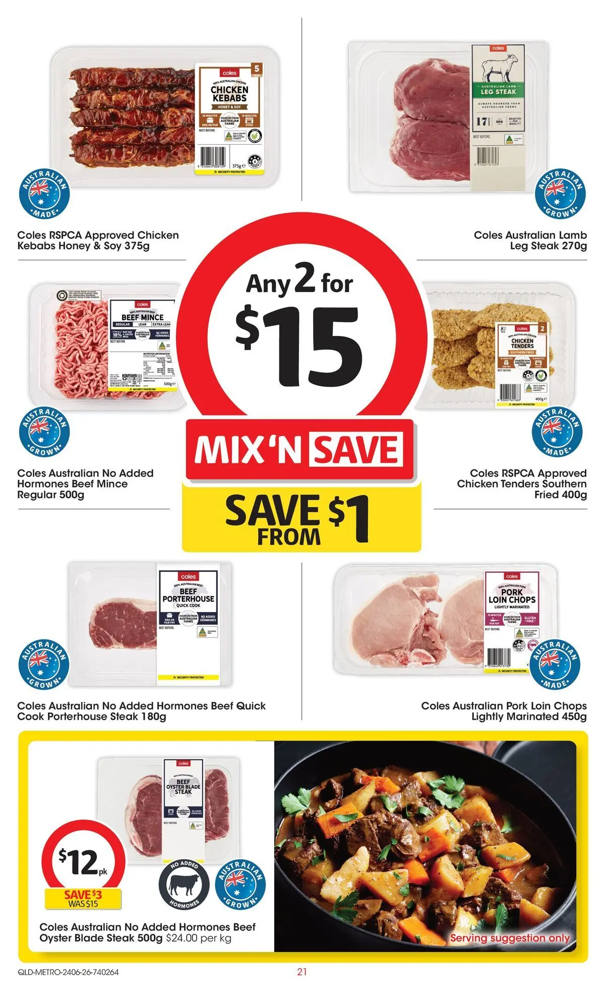 ﻿Coles catalogue valid from 24/06/2026 > Online Australia | Page: 21