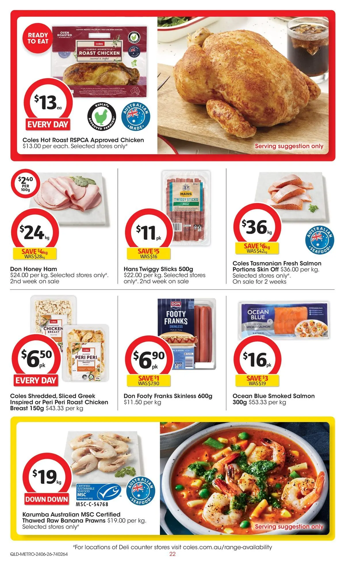 ﻿Coles catalogue valid from 24/06/2026 > Online Australia | Page: 22