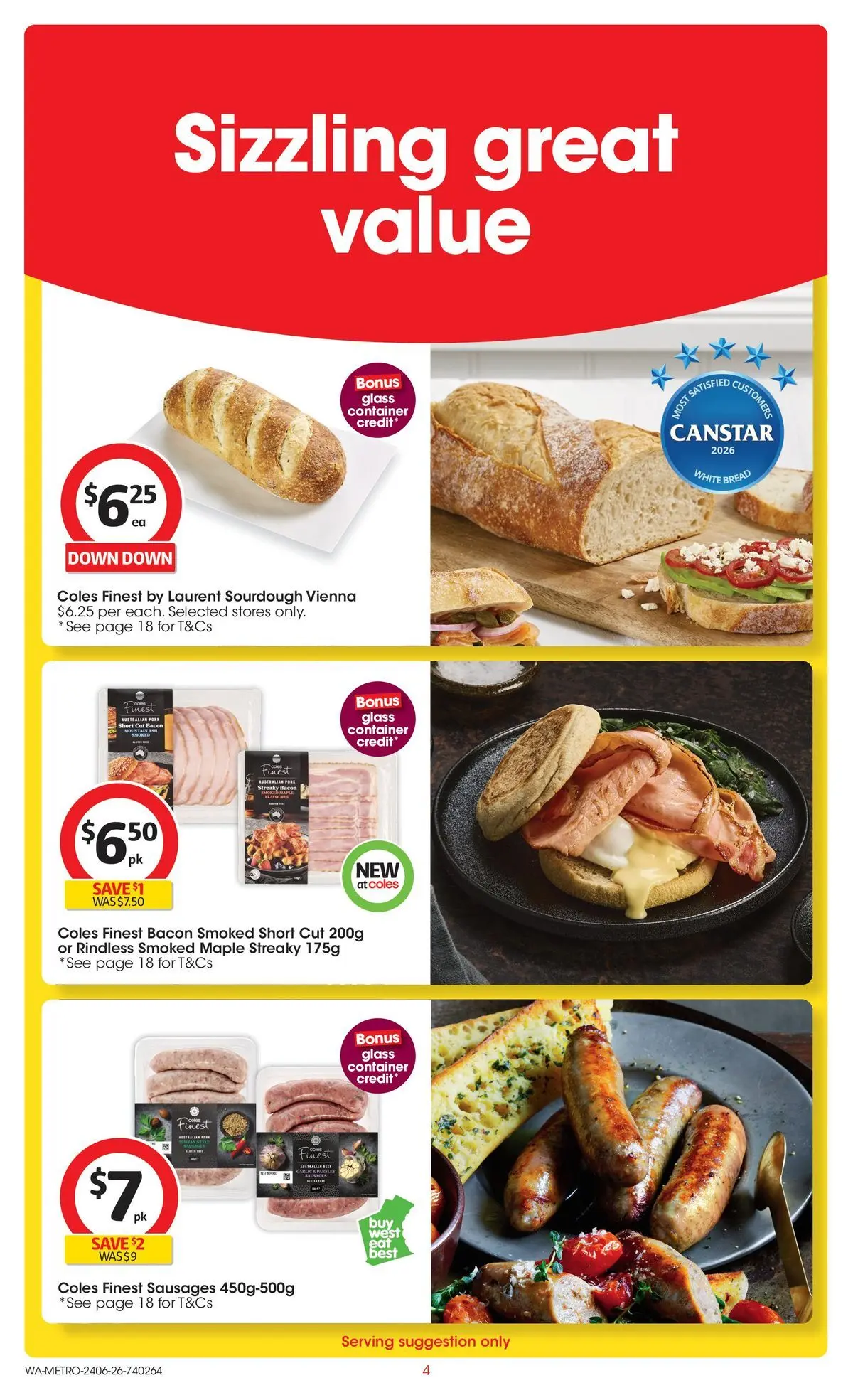 ﻿Coles catalogue valid from 24/06/2026 > Online Australia | Page: 4