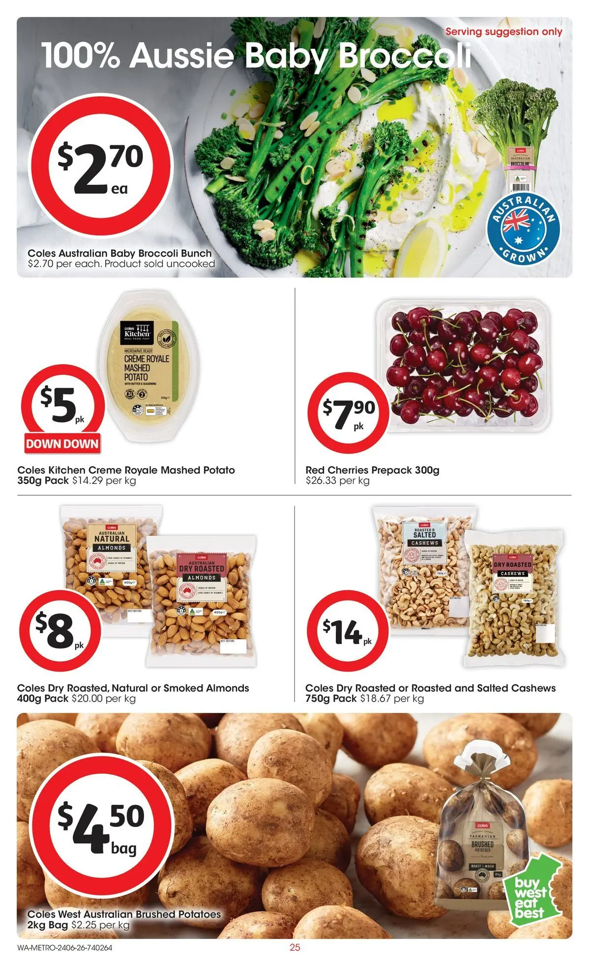 ﻿Coles catalogue valid from 24/06/2026 > Online Australia | Page: 25