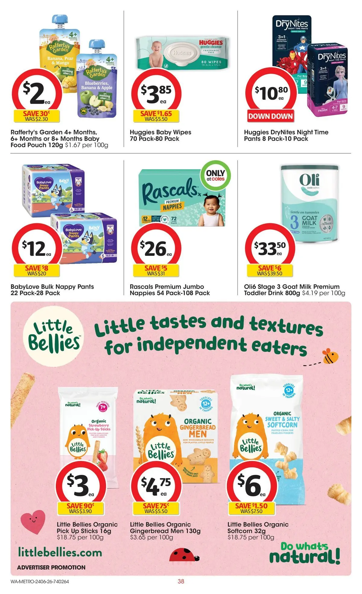 ﻿Coles catalogue valid from 24/06/2026 > Online Australia | Page: 38