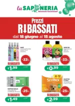 La Saponeria Prezzi Ribassati - al 15.08.2026