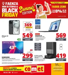 Anteprima del volantino Comet - Summer Black Friday valido a partire dal 18/06/2026