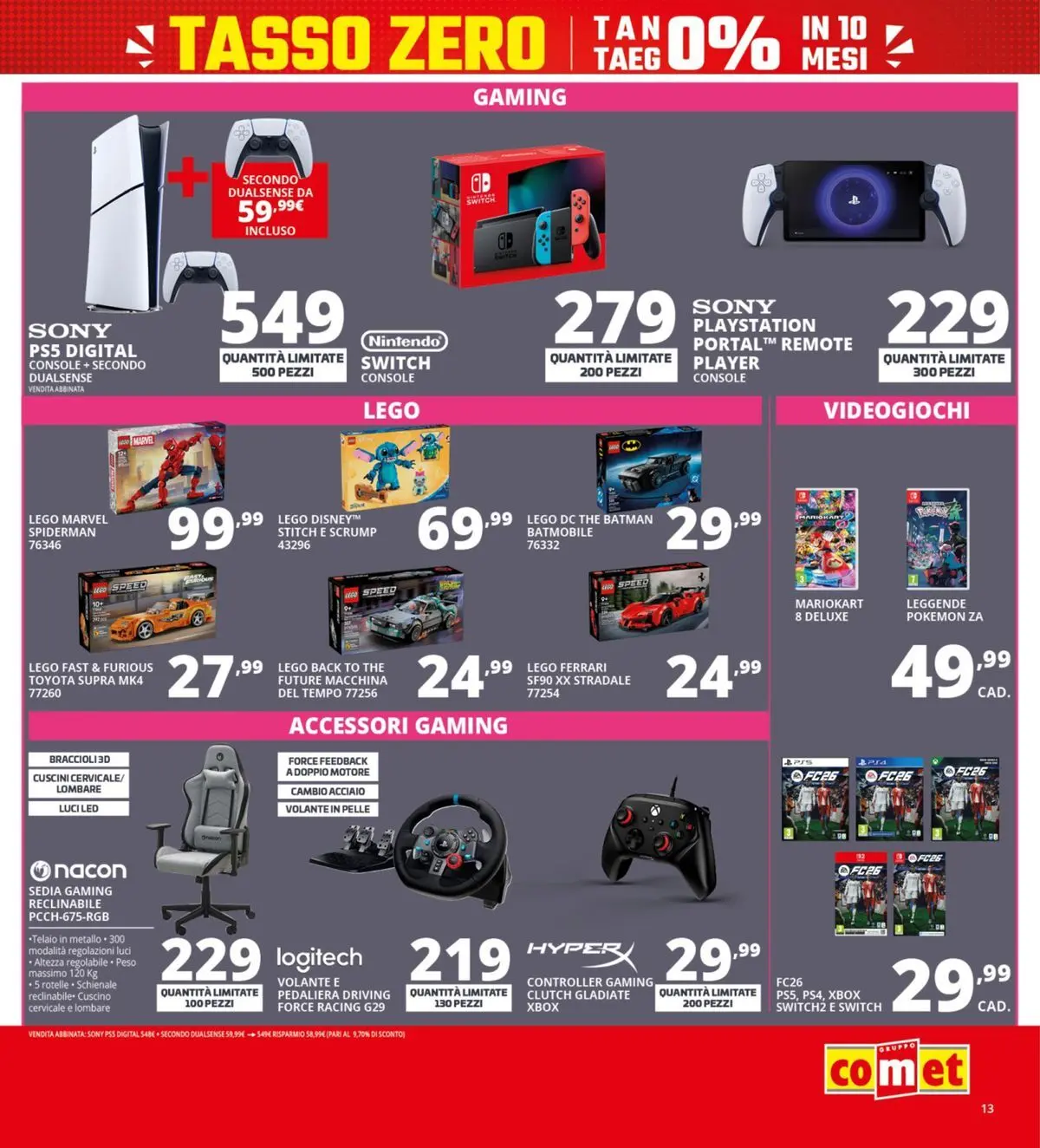Nuovo Comet - Summer Black Friday dal 18/06/2026 > offerte anteprima 🛍️ | Pagina: 13 | Prodotti: The, Playstation, Xbox, Cuscino