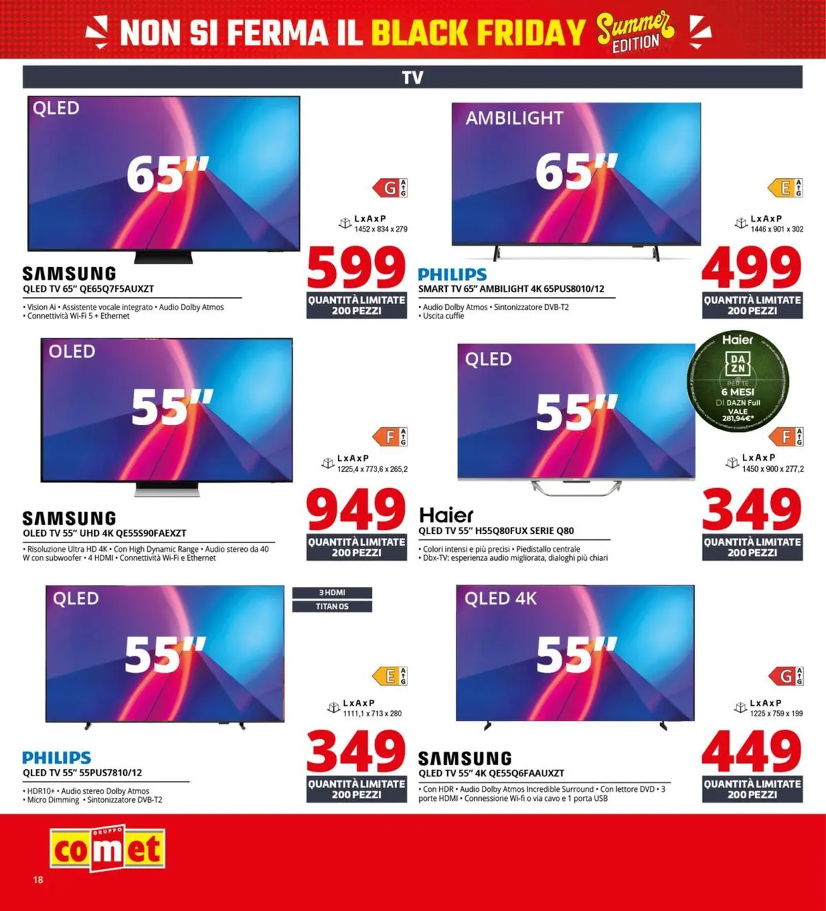Nuovo Comet - Summer Black Friday dal 18/06/2026 > offerte anteprima 🛍️ | Pagina: 18 | Prodotti: Tè, Cuffie, USB, Samsung