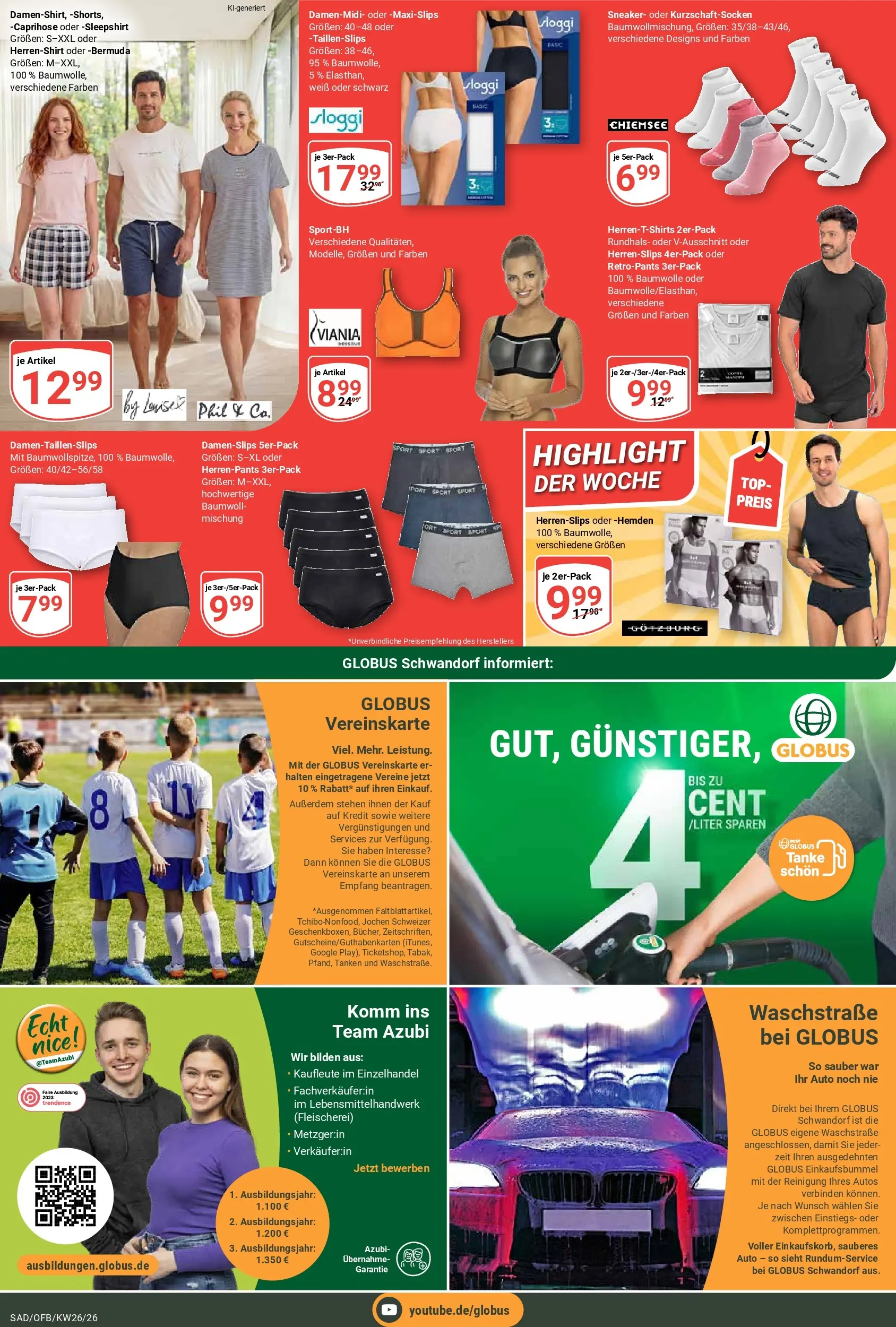 Globus Prospekt Schwandorf (ab 21.06.2026) » Angebote online | Seite: 21 | Produkte: Top, Bermuda, Caprihose