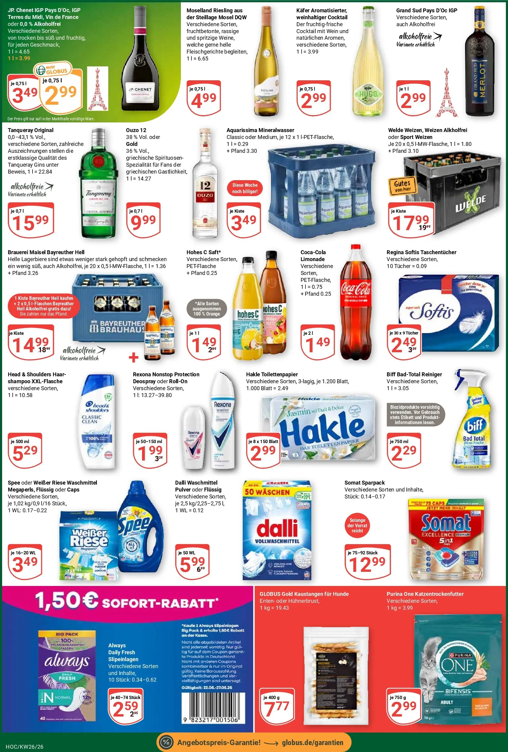 Globus Prospekt Hockenheim (ab 21.06.2026) » Angebote online | Seite: 3