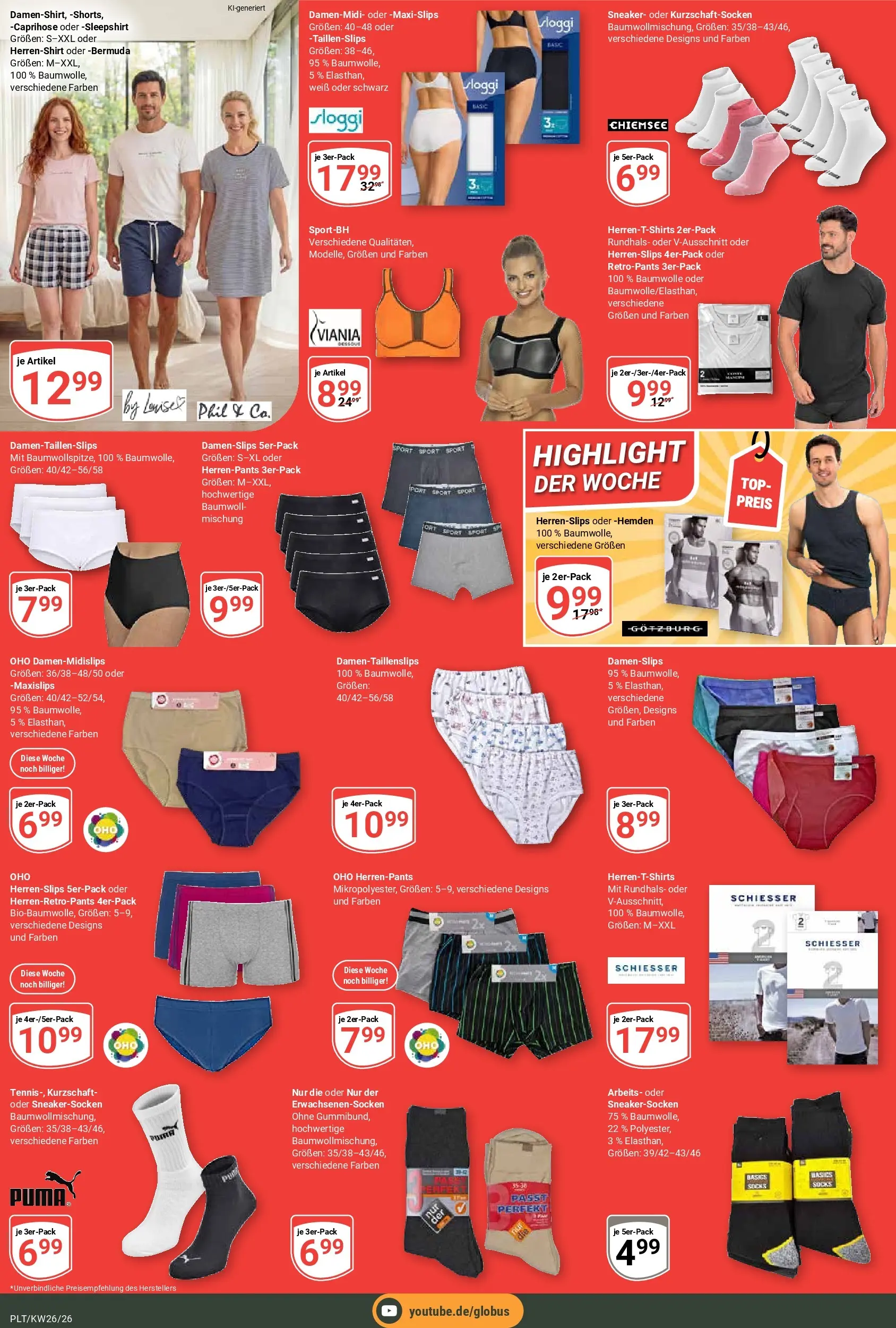 Globus Prospekt Plattling (ab 21.06.2026) » Angebote online | Seite: 22 | Produkte: Top, Bermuda, Caprihose