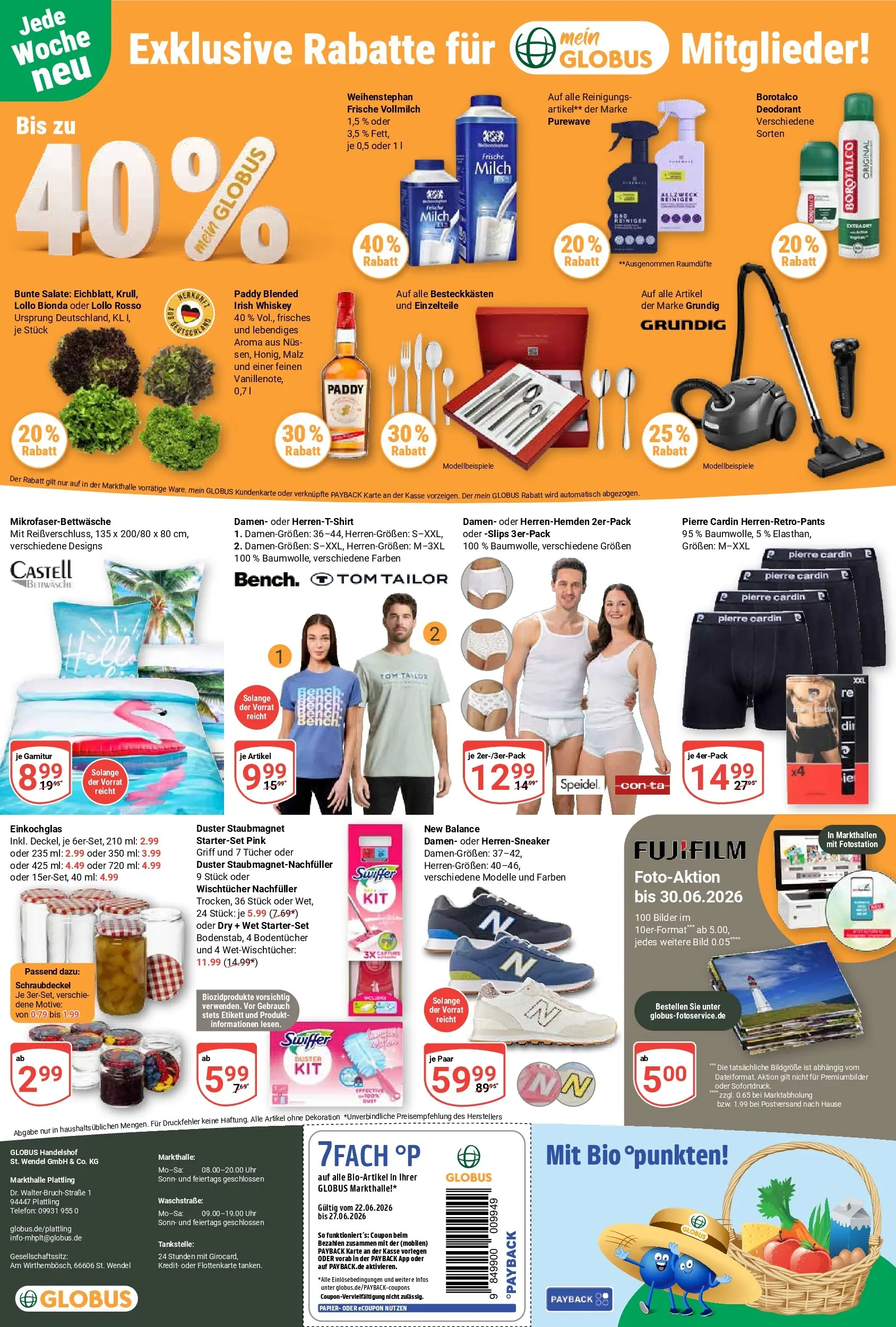 Globus Prospekt Plattling (ab 21.06.2026) » Angebote online | Seite: 23 | Produkte: Bilder, Whiskey, Telefon, Uhr