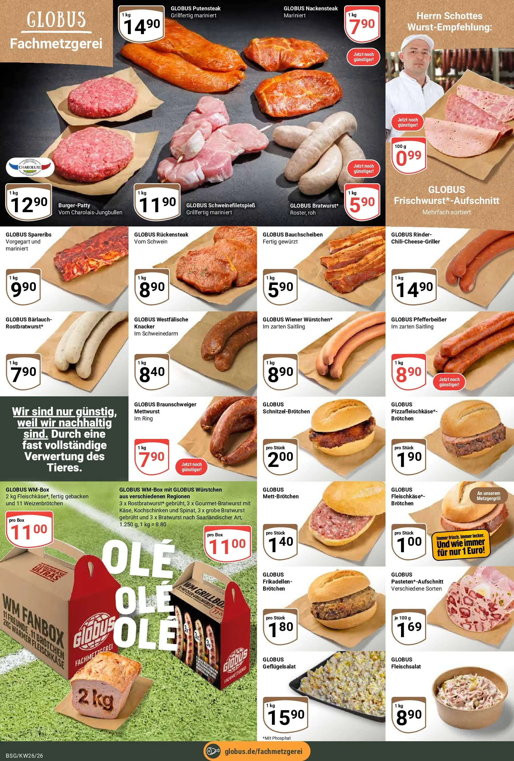 Globus Prospekt Braunschweig (ab 21.06.2026) » Angebote online | Seite: 12 | Produkte: Box, Bratwurst