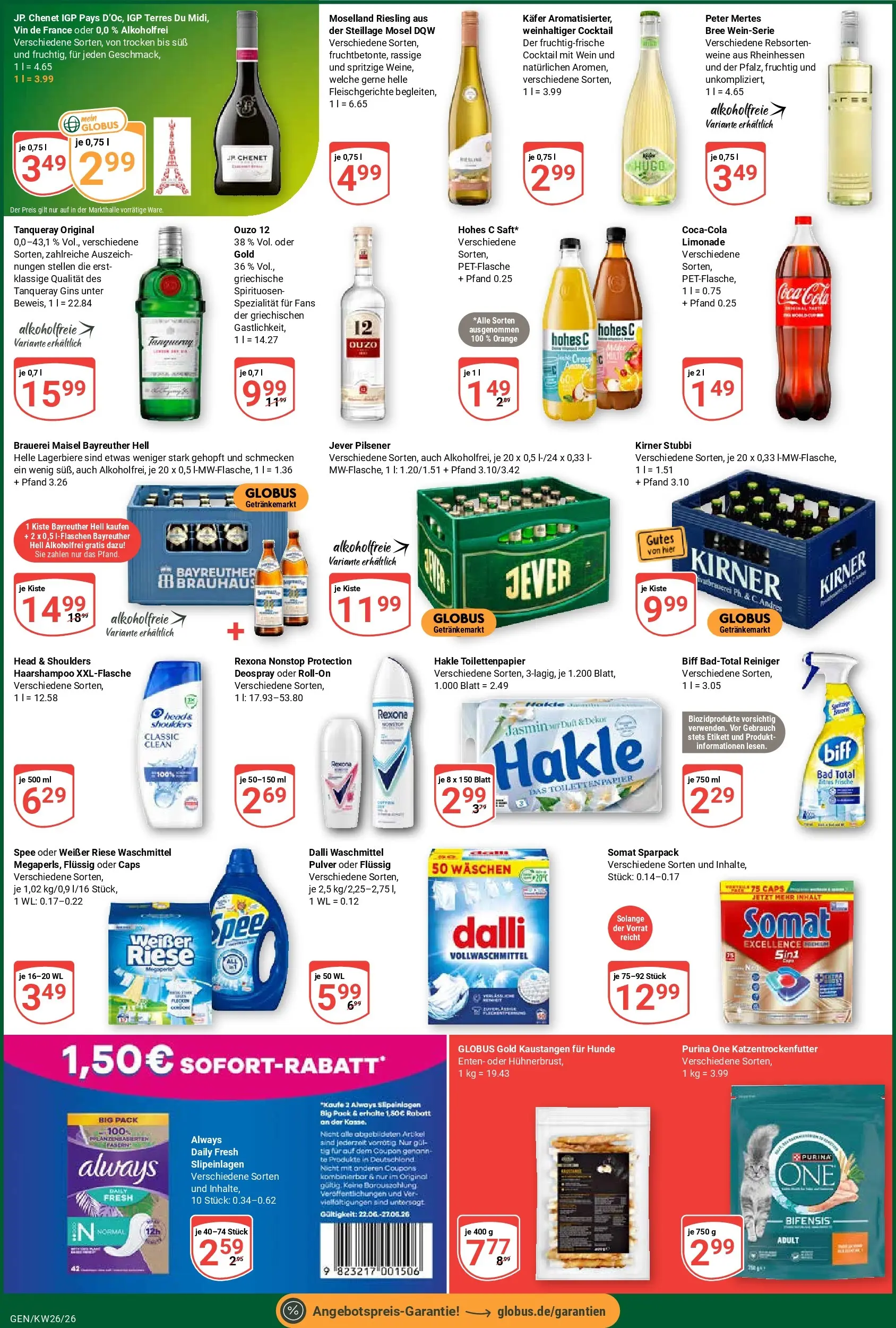 Globus Prospekt Gensingen (ab 21.06.2026) » Angebote online | Seite: 7